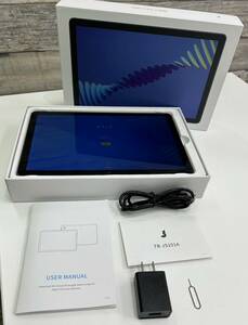 【D2228SS】64G アンドロイド タブレット JS31 ジョイサーフ TB-JS101A Android Tablet グレイカラー Type-C ケーブル付 Wi-Fi