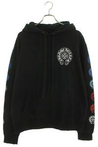 クロムハーツ Chrome Hearts SWTSHRT PLVR サイズ:M マルチホースシュープリントプルオーバーパーカー 中古 NO05