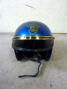 ◆北川工業/ヘルメット　NANKAI CHIPS MF-2 昭和57年5月 Mサイズ（55-57ｃｍ）◆