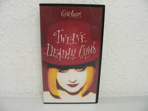 #3644D　VHS　シンディ・ローパー　「TWELVE DEADLY CYNS... and then some」