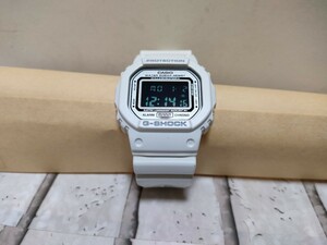 希少！ CASIO G-SHOCK DW-5600NS-7JR 中村俊輔コラボモデル サイン刻印、シリアルナンバー仕様　バックライト写真あり