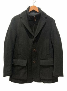 MONCLER モンクレール WOOL TAILORED ウールテーラードジャケット ダウンコート ダウンジャケット 2 ブラック ダウンライナー着脱可能