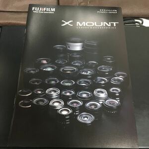 FUJIFILM X MOUNT アクセサリー　2022.3月　カタログ 富士フイルム lens ★即決