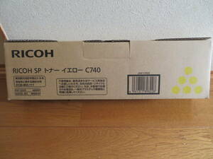 リコー（RICOH） 純正トナー RICOH SP C740 イエロー 1個　　２５００枚　SP C740/SP C750/SP C751
