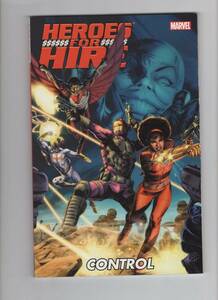 HEROES FOR HIRE : CONTROL 1巻（アメコミ MARVEL Elektra , Iron fist , Black widow , Moon knight , Luke cage , Ghost rider）