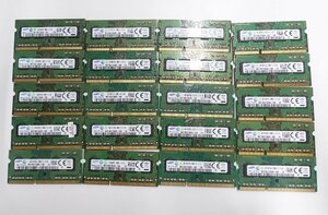 中古メモリ 20枚セット samsung 4GB 1R×8 PC3L-12800S-11-12-B4 レターパックプラス ノート用 N052103