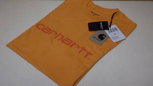 新品 タグ付 CARHARTT WIP S/S SCRIPT T-SHIRT 半袖Tシャツ/カーハートウィップスクリプト T シャツ /I031047/Pale Orange/ Mサイズ