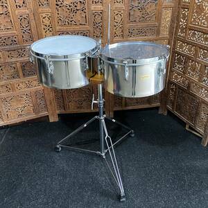 ◆JCR◆TMB1314 Timbales 13&14インチ ティンバレス 中古