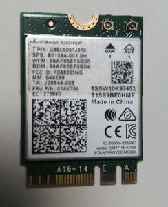 TOSHIBA DynaBook G83/DN PG8DNTACHL7FD1 修理パーツ 送料無料 WIFI 無線 ワイヤレス 基盤 ユニット カード 