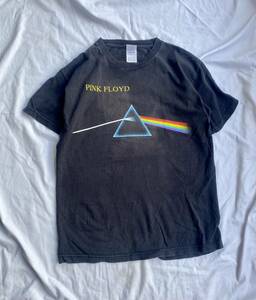 00s 90s ピンクフロイド 狂気 PINK FLOYD The Dark Side of The Moon ヴィンテージ Tシャツ 両面 バンドT 98年コピーライト サイズM 