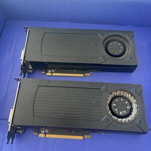 (704)ZOTAC Geforce GTX970 GDDR5 4GB PCI-E ビデオカード 2台セット