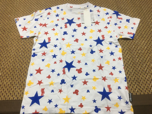 新品未使用 ベアブリック BE@RBRICK×UNIQLO ユニクロ 半袖 Tシャツ Mサイズ 総柄 星 スター 2013年物 初期