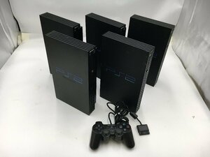 ♪▲【SONY ソニー】PS2 PlayStation2 本体/コントローラー 6点セット SCPH-50000 他 まとめ売り 0424 2