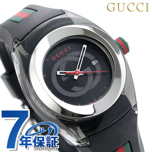 グッチ シンク 36mm レディース 腕時計 YA137301 GUCCI ブラック