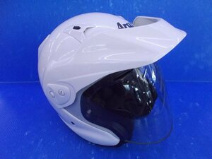 T【304】Arai アライ ジェットヘルメット CTZ Lサイズ ホワイト 2013年製