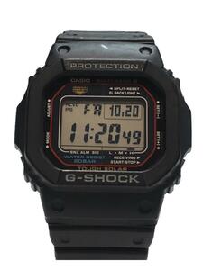 CASIO◆ソーラー腕時計・G-SHOCK/デジタル/BLK