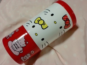 ハロー キティ 3段 ランチケース 弁当箱 タテ円筒型 852 サンリオ正規品 Hello Kitty sanrio
