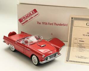 Danbury Mint ダンバリーミント 1/24 1956 Ford Thunderbird Convertible フォード サンダーバード コンバーチブル 箱付き