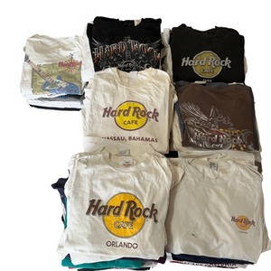 ハードロックカフェ　アメリカ古着　半袖　Tシャツ　320着　セット　まとめ売り　Hard Rock Cafe 洗濯済み　メンズ