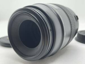 【A-極上品】Canon MACRO LENS EF 100mm F2.8 キヤノン マクロレンズ 単焦点　EFマウント　キャップ　0008