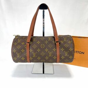 ルイヴィトン モノグラム ハンドバッグ　旧パピヨンgm　30 ボストンバッグ　LOUIS VUITTON 筒型 ミニボストン