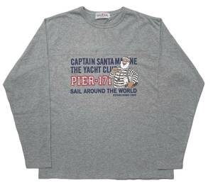 キャプテンサンタ XLサイズ フットボールシャツ Captain Santa 長袖 Tシャツ