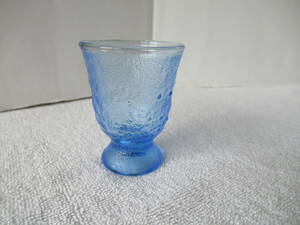 冷酒グラス ガラス製 口径5cm 高さ7cm ブルー