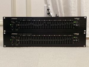 Victor PS-G311 Graphic Equalizer グラフィックイコライザー ２台セット ビクター