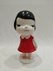 【模写】奈良美智 Yoshitomo Nara Knife Behind Back 木 フィギュア acrylic on wood 30CM