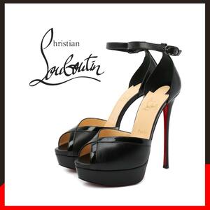 ○★新品 未使用 Christian Louboutin キャシー オープントゥ○●