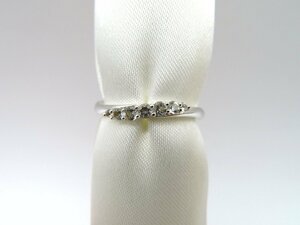 STAR JEWELRY　スタージュエリー　リング　メレ7粒　K10　4665