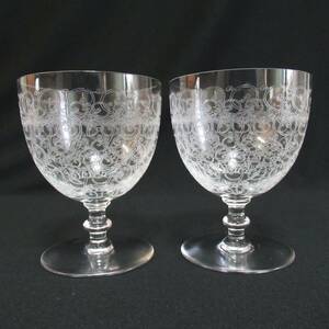 バカラ パルメ ワイングラス 11cm 計2客 Baccarat クリスタルガラス 食器 テーブルウェア 80サイズ発送 w-2637829-39-mrrz