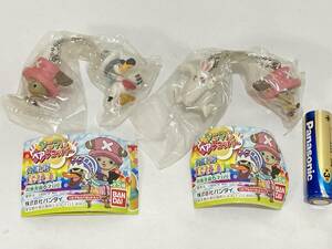 ワンピース アニマル ペア チョッパー 2種チョッパー&ラパーン チョッパー&ニュース・クー ONE PIECE Animal pair Chopper swing Gashapon