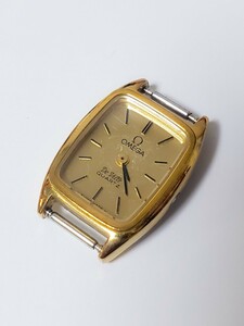 オメガ デビル レディース 腕時計 1350 プッシュリューズ OMEGA DE VILLE クオーツ