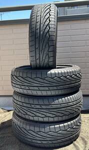 【送料無料】中古タイヤ TOYO TIRES トーヨータイヤPROXES TR1 165/55R15 75V プロクセスTR1 ４本セット バリ山イボ付きN-BOX ワークス 等