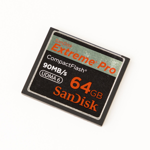 SanDisk 64GB Extreme Pro CompactFlash Memory Card (90MB/s) SDCFXP-064G-P91