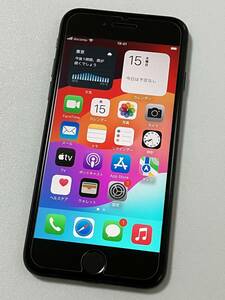 SIMフリー iPhoneSE2 64GB Black シムフリー アイフォンSE 2 第二世代 第2世代 ブラック 黒 softbank au SIMロックなし A2296 MX9R2J/A 96%