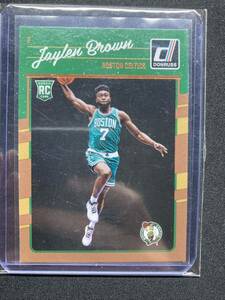 Jaylen brown rookie card donruss