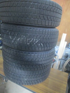 BS BLIZZAK DM-V3 225/60R17 4本セット １９年製 ①