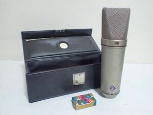 豊G386/8J自☆ジャンク扱い NEUMANN U87 ノイマン コンデンサーマイクロフォン☆