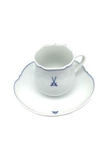 Meissen◆ホワイトマイセン/VIP/カップ&ソーサー/1客(2点セット)/WHT/23562/23572