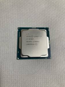 美品 Intel CPU Core i7 8700T 本体 LGA1151v2 PC 自作 検) intel インテル windows cpu デスクトップ パソコン マザーボード Apple mac