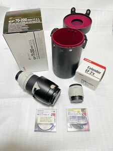 中古　動作品　キャノン Canon EF 70-200mm F2.8L おまけ付き　送料無料