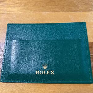 3768【希少必見】ロレックス カードケース Rolex