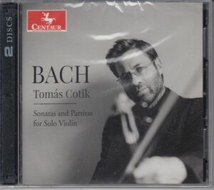 [2CD/Centaur]バッハ:無伴奏ヴァイオリンのためのソナタとパルティータ全曲BWV.1001-1006/T.コーティク(vn) 2019