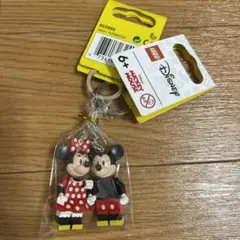 ディズニー　ミッキー　ミニー　LEGO キーホルダー