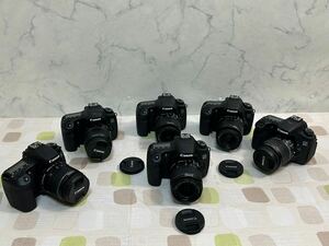 （372）CANON EOS 60D キャノン デジタル一眼レフカメラ まとめ6個　動作確認済み　