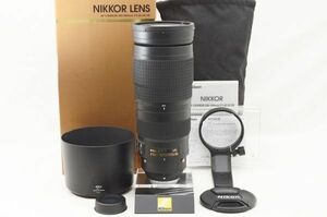 ☆新品同様☆ Nikon ニコン AF-S NIKKOR 200-500mm F5.6 E ED VR 元箱 付属品 ♯24042601