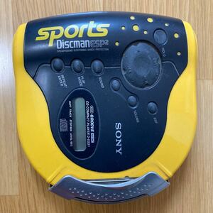 ジャンク SONY sports CD ウォークマン Discman ESP2 D-ES51 CD プレイヤー ポータブル ソニースポーツ SHOCK WAVE ソニスポ WALKMAN
