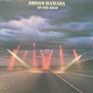 二枚組 浜田省吾 shogo hamada on the road プロモ 2LP 見開きジャケット レコード 5点以上落札で送料無料H